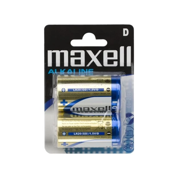 Maxell góliát elem D Alkaline 1,5 V