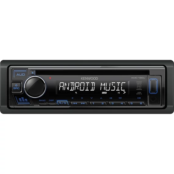 Kenwood KDC-130UB USB / CD Autórádió, Kék