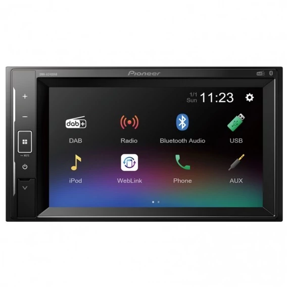 Pioneer DMH-A240DAB 2 DIN Fejegység WebLink DAB