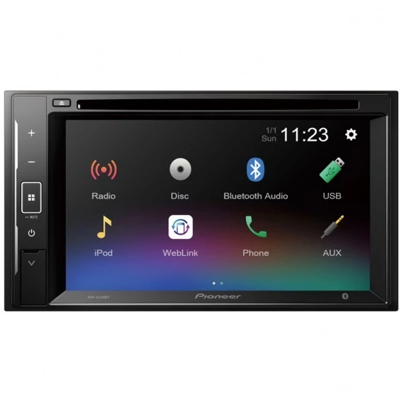 Pioneer DMH-A340DAB 2 DIN Fejegység WebLink DAB
