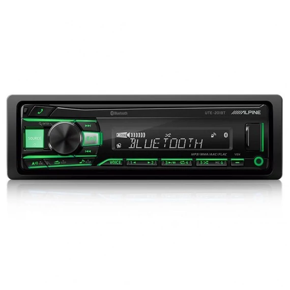 Alpine UTE-201BT Bluetooth Autórádió 12 V USB