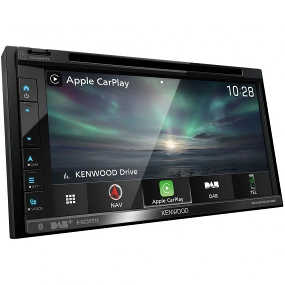 Kenwood DNX5190DABS 2 DIN Fejegység Navigáció Apple CarPlay