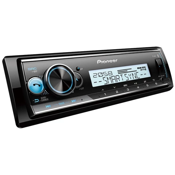 Pioneer MVH-MS510BT Bluetooth Hajósrádió 12 V USB