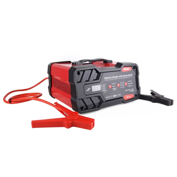 Amio akkumulátor töltő-indító 12 A 12/24 V