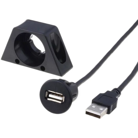 4Carmedia USB Dock kábel befúrható USB aljzat 2 m