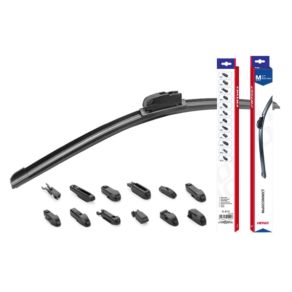 Ablaktörlő lapát MultiConnect 12 db adapterrel 21" / 530 mm