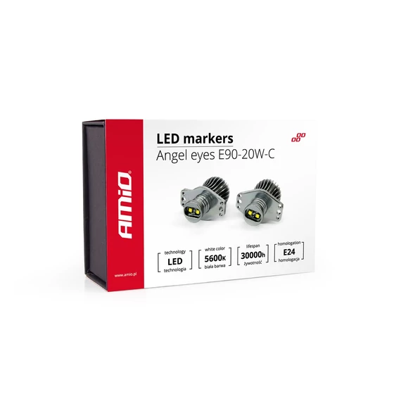 Amio led izzó E90-20W-C BMW Angel Eyes