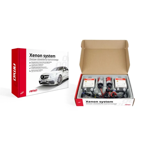 Amio D2R xenon szett normál trafóval 12V 35W 4300K