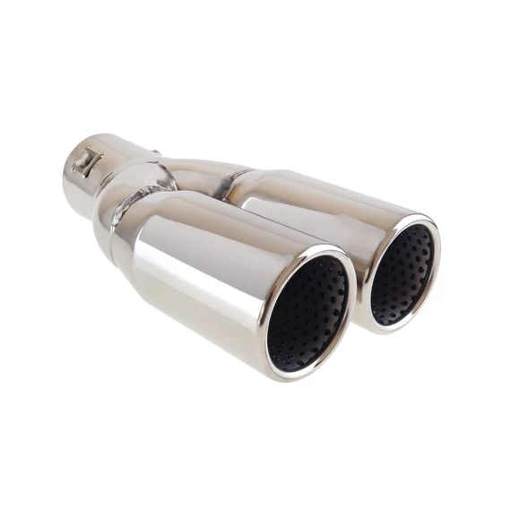 Amio kipufogóvég dupla inox krómozott MT004