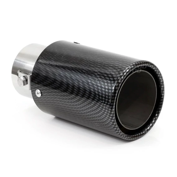 Amio kipufogóvég egyenes inox carbon MT016C