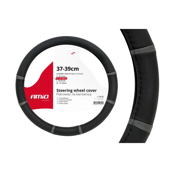 Amio kormányvédő M-es 37-39 cm szürke betéttel