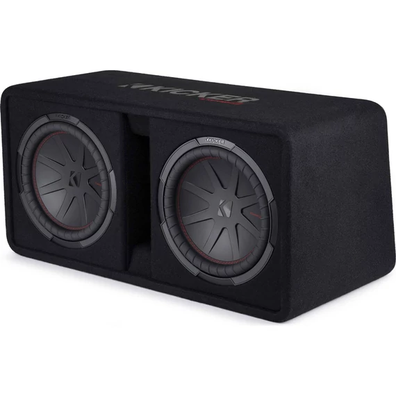 Kicker 2000 W / 1000 W Dupla Bass-Reflex mélyláda