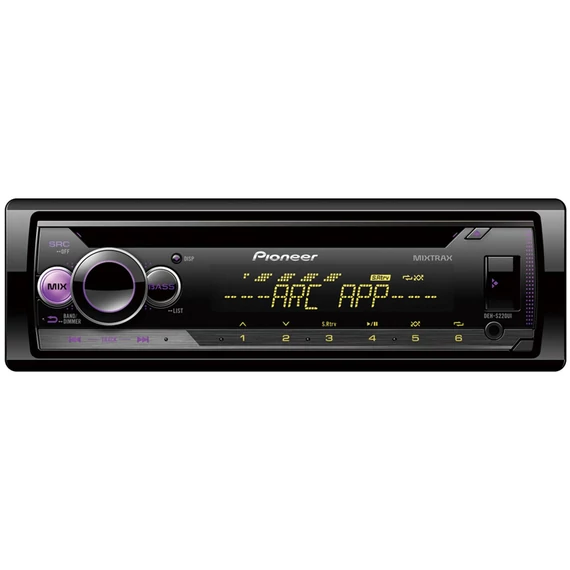 Pioneer autórádió CD/USB 4 X 50 W Mosfet