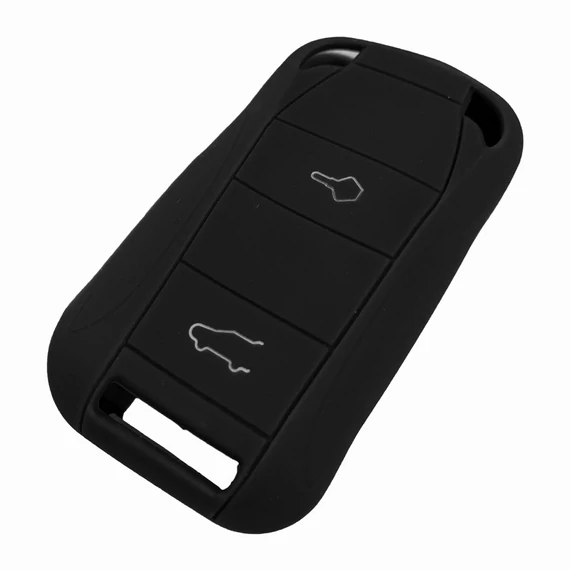Szilikon tok kulcshoz fekete (Porsche)