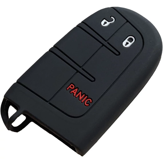 Szilikon tok kulcshoz fekete (Jeep)