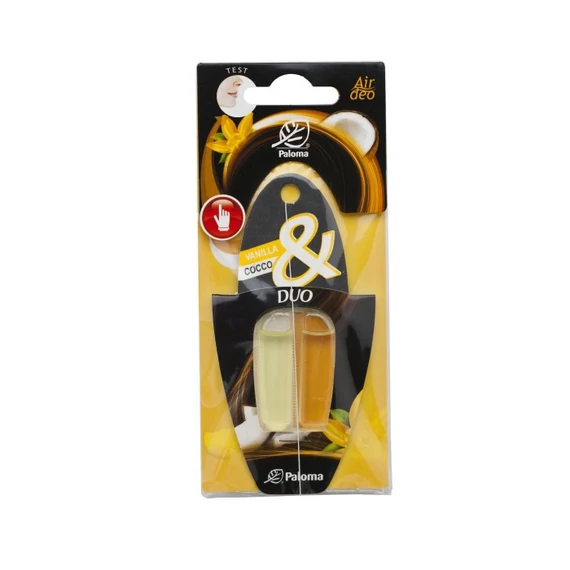 Illatosító Paloma Duo Parfüm Vanilla and Cocco 2 x 3 ml
