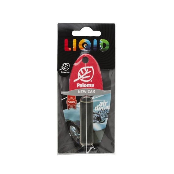 Illatosító Paloma Parfüm Liquid New Car 5 ml