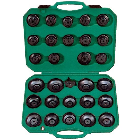 Jonnesway olajszűrő leszedő készlet 65-120 mm 30 db