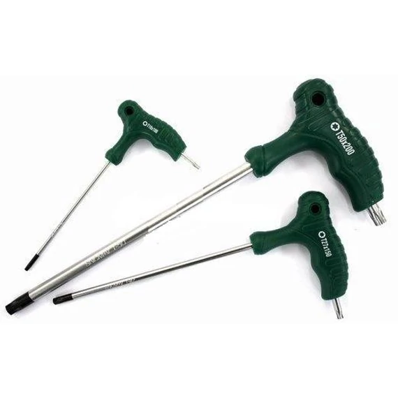 Jonnesway torx T-kulcs T15x100 mm lyukas
