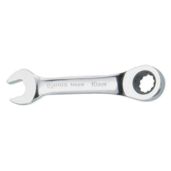 Genius racsnis csillag-villáskulcs 13 mm  rövid