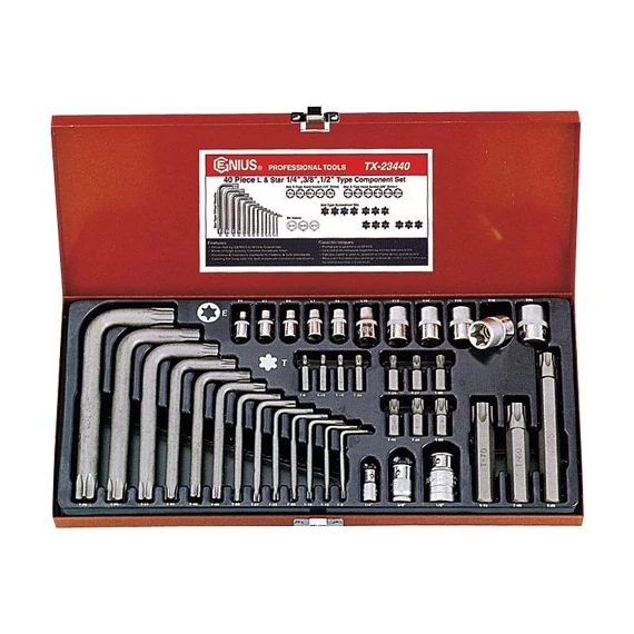 Genius torx készlet 40 db