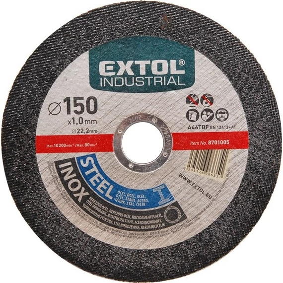 Extol vágókorong 230 x 1.9 x 22.2 mm ipari