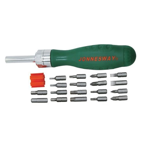 Jonnesway torx, philips, imbusz, lapos bit készlet 19 db