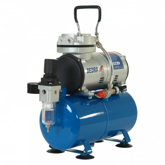 Dedra airbrush kompresszor 125W 4 Bar mini