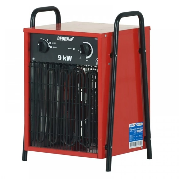 Dedra ipari elektromos hősugárzó 9 kW 400 V légbefúvással