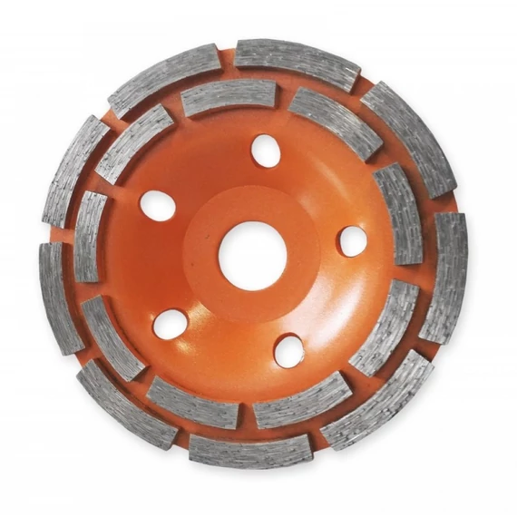 Dedra gyémánt csiszolótárcsa 125 mm dupla szegmens Pop