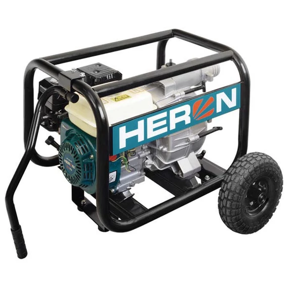 Heron EMPH 80W benzinmotoros zagyszivattyú 6,5 LE + ajándék motorolaj