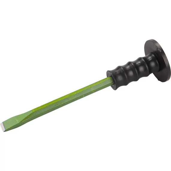 Extol lapos véső 300x19 mm kézvédővel