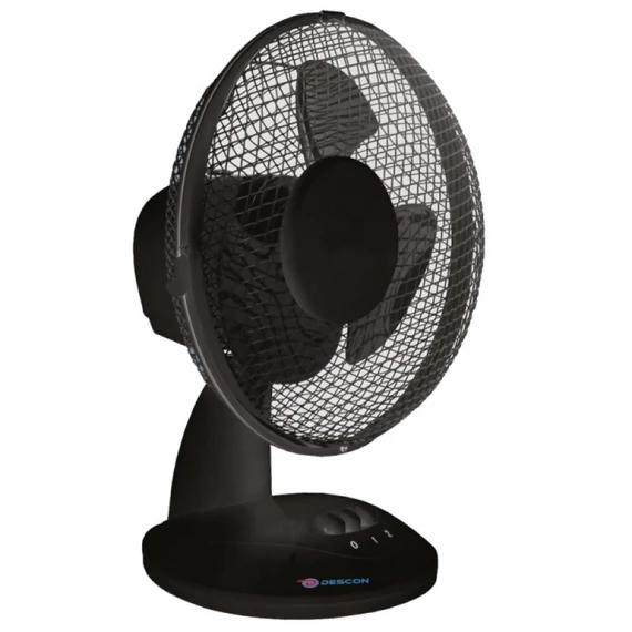 Descon asztali ventilátor 9" fekete