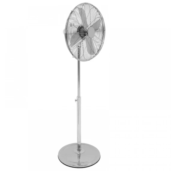 Descon állványos ventilátor 16"  króm
