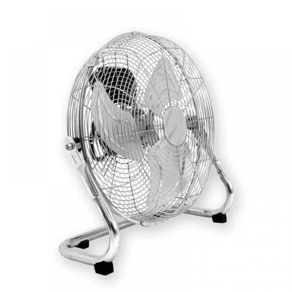 Descon állványos ventilátor 14" króm