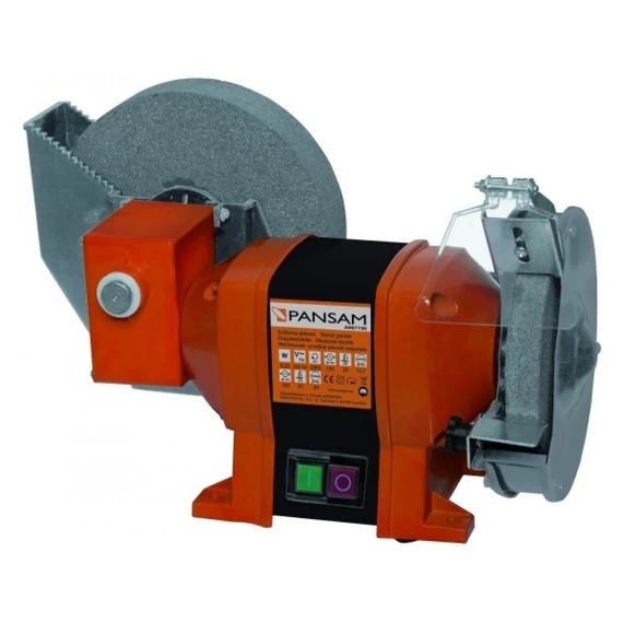 Pansam kettős köszörűgép o150/200 mm 250 W vizes/száraz