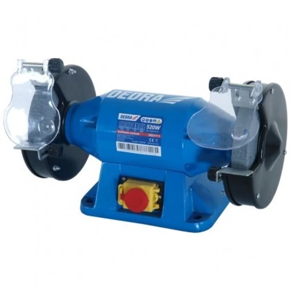 Dedra kettős köszörűgép o175 mm 520 W réz tekercseléssel