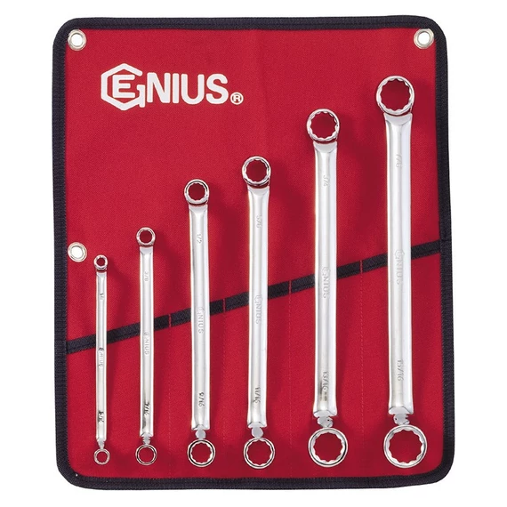 Genius csillagkulcs készlet 6 db 1/4" - 15/16"
