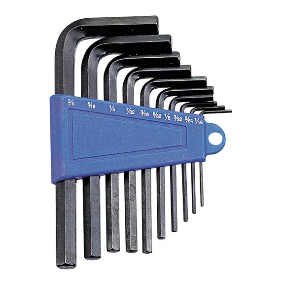 Genius imbuszkulcs készlet 10 db metrikus