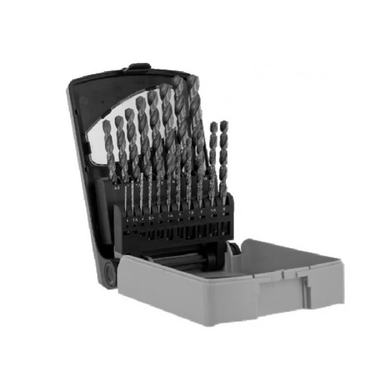 Tivoly T520 csigafúró készlet 1-10 mm /0,5 mm 19 db-os HSS Classic