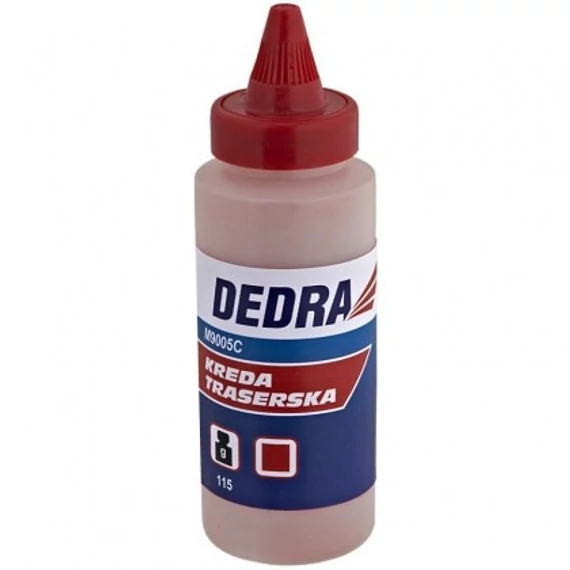 Dedra porfesték kréta 115 g piros