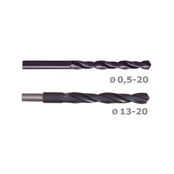 Tivoly S002 csigafúró 13 mm HSS L151/101 mm 12 mm csapolt szárra