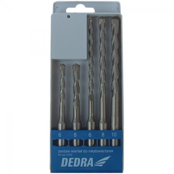 Dedra betonfúró készlet 5 db-os SDS-PLUS