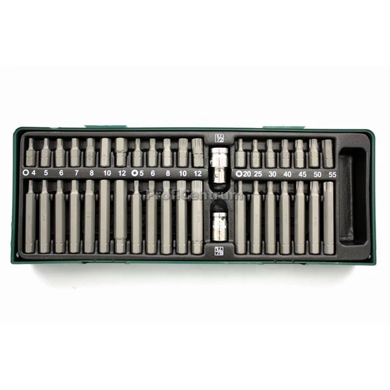 Jonnesway imbusz, torx, XZN bit készlet 40 db
