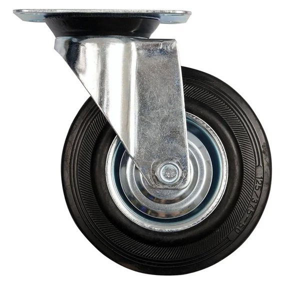 Vorel kerék csapágyazott forgózsámolyos 125 mm 100 kg