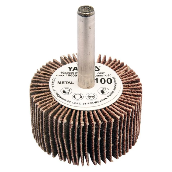 Yato csapos lamellás csiszoló 40x20x6 mm P60