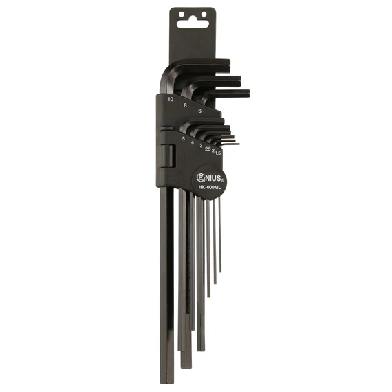 Genius imbuszkulcs készlet 9 db 1.5-10 mm hosszú