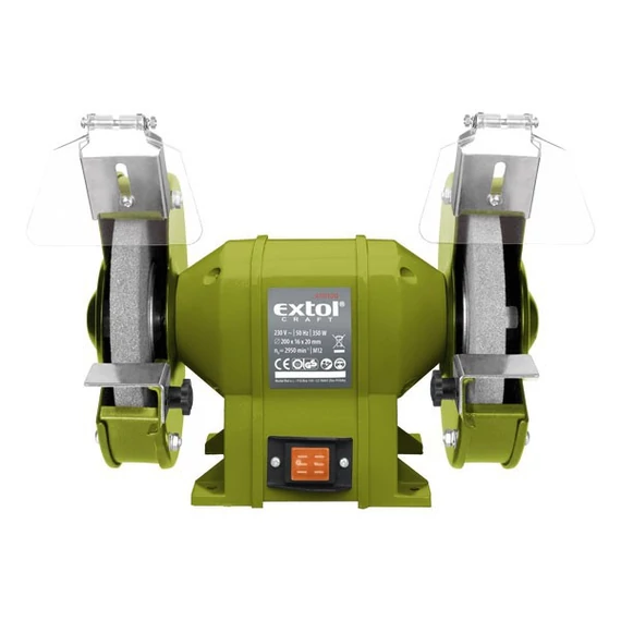 Extol kettős köszörűgép o200 mm 350 W