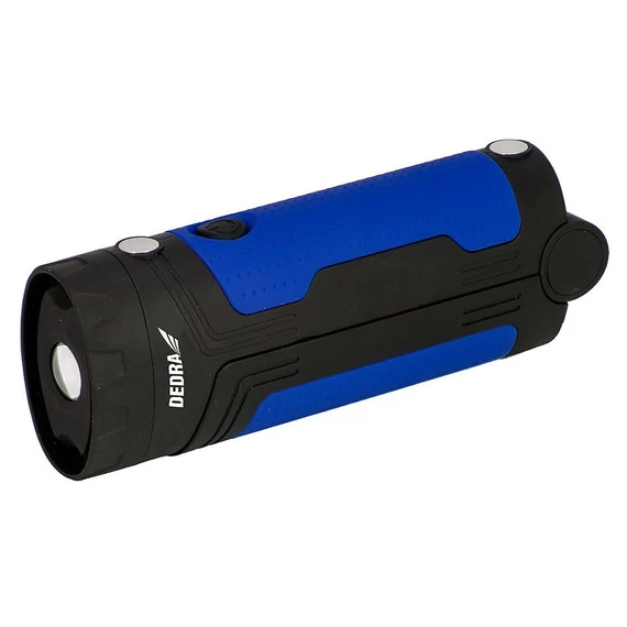 Dedra zseblámpa 2W COB LED + 0,5W LED