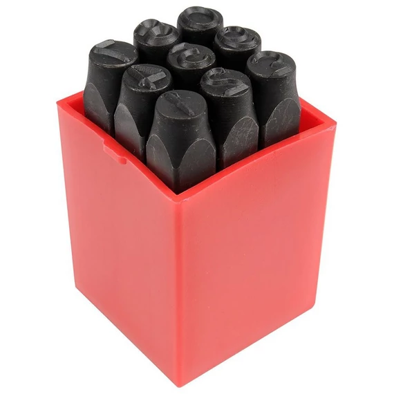 Yato számbeütő készlet 8 mm 9 részes